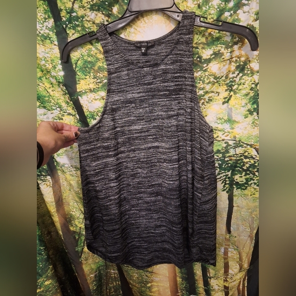 Tv static pattern boho-fit tank - Picture 3 of 6